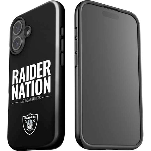 NFL Las Vegas Raiders Team Motto iPhone 16 Plus Impact Case